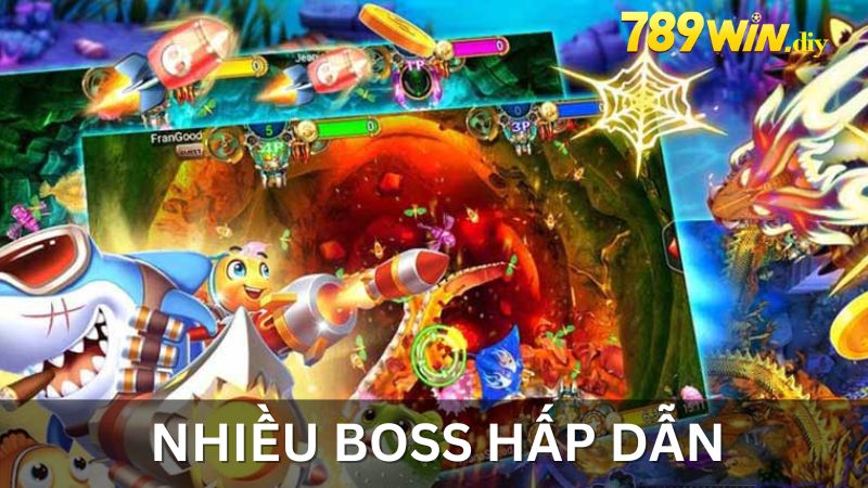 Nhiều boss cực chất liên tục xuất hiện 